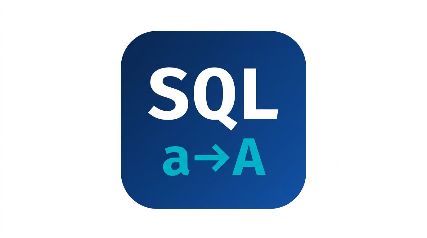 SQL Auto Uppercase
